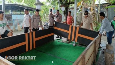 Brantas Praktik Perjudian, Polsek Lakarsantri ‘Bongkar’ Arena Sabung Ayam