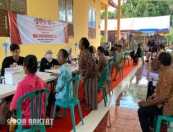 Polresta Banyuwangi Gelar Bakti Kesehatan di Wihara Dhamma Kerti