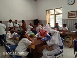 Perhutani KPH Bondowoso dan Dinkes, Gelar Pemeriksaan Kesehatan Karyawan Pasca Idul Adha