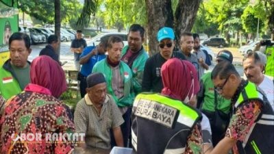 Polda Jatim Gelar Pemeriksaan Kesehatan Gratis untuk Driver Ojol Sambut Hari Bhayangkara ke-79