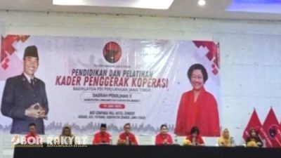 250 Kader PDI Perjuangan Jember dan Lumajang Dibekali Ilmu Perkoperasian, Dorong Koperasi sebagai Pilar Ekonomi Kerakyatan
