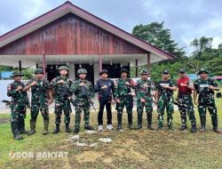 Sambut HUT Bhayangkara ke-78, TNI-Polri Gelar Karya Bakti di Gereja GKI Sion Aifat Maybrat