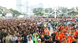Lebih dari 10.000 Peserta Meriahkan Bukit Barisan Fun Run 5K dalam Rangka HUT ke-75 Kodam I/BB di Medan