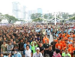 Lebih dari 10.000 Peserta Meriahkan Bukit Barisan Fun Run 5K dalam Rangka HUT ke-75 Kodam I/BB di Medan