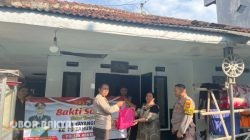 Polsek Rambipuji Gelar Baksos Sambut HUT Bhayangkara ke-79, 100 Paket Sembako Dibagikan untuk Warga Kurang Mampu