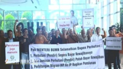 Pensiunan Perhutani Tuntut Hak Pensiun di Kantor Pusat, Soroti Migrasi Skema yang Dinilai Merugikan