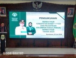Bunda PAUD Kabupaten Bondowoso 2025 Resmi Dikukuhkan, Tegaskan Komitmen Peningkatan Layanan Pendidikan Anak Usia Dini
