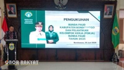 Bunda PAUD Kabupaten Bondowoso 2025 Resmi Dikukuhkan, Tegaskan Komitmen Peningkatan Layanan Pendidikan Anak Usia Dini