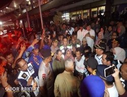 Menhub dan Kapolda Jatim Tinjau Langsung Proses Evakuasi Korban Tenggelamnya KMP Tunu Pratama Jaya di Selat Bali