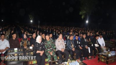 Pengesahan Warga Baru PSHT Nganjuk 2025 Berjalan Lancar, Sinergi TNI-Polri dan PAMTER Dipuji Kapolres