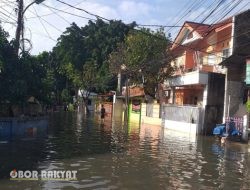 Tanggul Jebol, Empat RW di Kampung Makasar Jakarta Timur Terendam Banjir hingga 1 Meter
