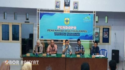 Malam Hari, DLH Bondowoso Tetap Lakukan Pembinaan Desa Berseri