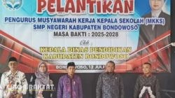 Pengurus MKKS SMP Negeri Bondowoso 2025–2028 Resmi Dilantik, Siap Tingkatkan Mutu Pendidikan