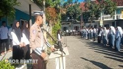 Satlantas Polres Bondowoso Sosialisasikan Operasi Patuh Semeru 2025 di MTs Nurul Hidayah