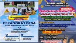 Dua Desa di Kecamatan Klabang Bondowoso Umumkan Rekrutmen Perangkat, Dasar Hukum Dipertanyakan