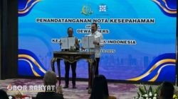 Kejagung dan Dewan Pers Jalin MoU, Pers Jadi Mitra Pengawasan Kinerja Jaksa