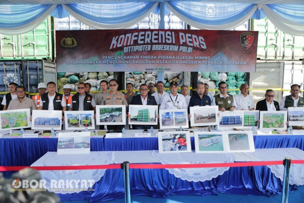 Jakarta, Obor Rakyat — Direktorat Tindak Pidana Tertentu (Dittipidter) Bareskrim Polri berhasil mengungkap praktik tambang batubara ilegal di kawasan Taman Hutan Raya (Tahura) Bukit Soeharto, Kutai Kartanegara, Kalimantan Timur. Lokasi tersebut masuk dalam kawasan strategis Ibu Kota Nusantara (IKN). Kerugian negara akibat aktivitas ilegal ini ditaksir mencapai Rp 4,2 triliun.