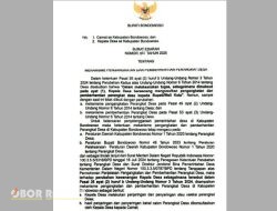 Bupati Bondowoso Terbitkan Surat Edaran Mekanisme Pengangkatan dan Pemberhentian Perangkat Desa