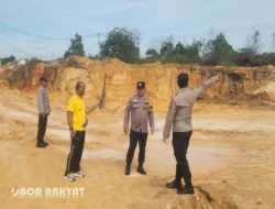 Polisi Cek Lokasi Galian C di Siak Hulu Usai Viral di Medsos, Aktivitas Sudah Terhenti