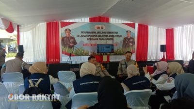 Dukung Ketahanan Pangan Nasional, Polres Jember Gandeng Pondok Pesantren Tanam Jagung