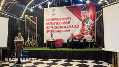 Sonny T. Danaparamita Dorong UMKM Kehutanan Banyuwangi Naik Kelas Lewat Bimtek SVLK dan Penerbitan NIB