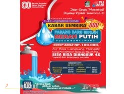 Gebyar Promo HUT RI ke-80, PUDAM Banyuwangi Tawarkan Diskon Besar Biaya Pemasangan Baru
