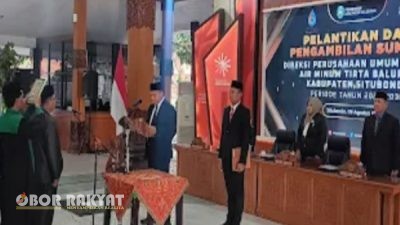 Bupati Situbondo Lantik Kembali Asy’ari sebagai Direktur Perumda Tirta Baluran, Targetkan 50.000 Pelanggan