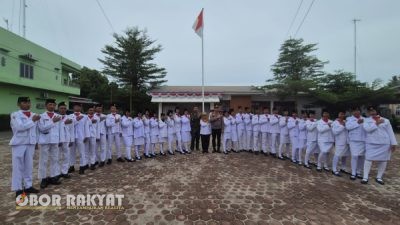 Polsek Bosar Maligas Kukuhkan Paskibraka 2025, Wujud Dukungan Polri untuk Kamtibmas dan Nasionalisme
