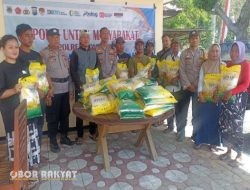 Polsek Klabang Polres Bondowoso Diserbu Warga, Beras Murah Bulog Ludes dalam Dua Jam