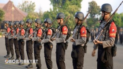 247 Siswa Diktukba Polri SPN Polda Jatim Kukuhkan Semangat Bhayangkara di Mojokerto