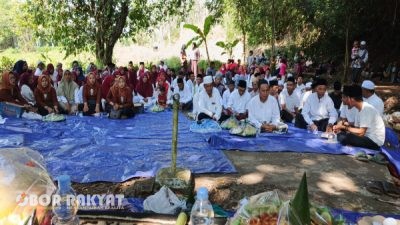 Sedekah Bumi ke-20 Warnai HUT RI ke-80 di Curahdami Bondowoso