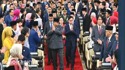 Prabowo Sampaikan Pidato Kenegaraan Perdana di Sidang Tahunan MPR 2025