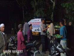 Polsek Grujugan Bondowoso Salurkan Beras Murah hingga Malam Hari