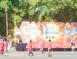 Pawai Budaya Meriahkan Harjabo ke-206 dan HUT RI ke-80 di Bondowoso