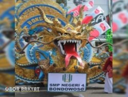 SMP Negeri 4 Bondowoso Meriahkan Karnaval Budaya Harjabo ke-206