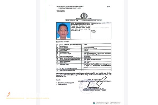 Jakarta, Obor Rakyat – Nama Faisal Amsco kembali mencuat ke publik setelah ditetapkan dalam Daftar Pencarian Orang (DPO) Polda Metro Jaya terkait dugaan kasus kekerasan seksual dan fisik. Peristiwa tersebut dilaporkan terjadi di Jalan KH. Mas Mansur, Bendungan Hilir, Tanah Abang, Jakarta Pusat pada Oktober 2022.