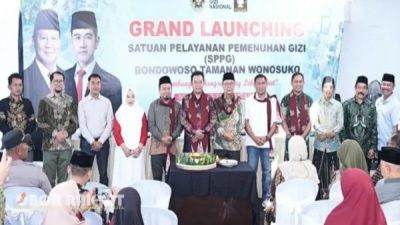 Bupati Bondowoso Launching Operasional SPPG Mitra Mandiri di Desa Wonosuko