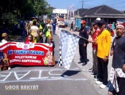 Karnaval HUT RI ke-80 di Desa Purwodadi Gambiran Meriah, Warga Tumpah Ruah di Sepanjang Jalan