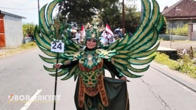 Bondowoso Meriahkan HUT RI ke-80 dengan Pawai Budaya di Desa Sumber Salam