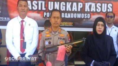 Polres Bondowoso Ungkap Kasus Penembakan Bermotif Perselingkuhan di Pujer