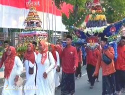 Situbondo Hidupkan Kembali Tradisi Ancak Agung, 207 Hiasan Hasil Bumi Meriahkan Maulid Nabi