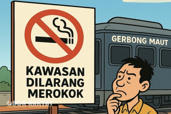 Bondowoso, Obor Rakyat – Pemasangan rambu-rambu kawasan dilarang merokok (KDM) di sejumlah daerah menuai sorotan.