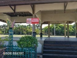 DLH Bondowoso Pasang Papan Kawasan Tanpa Rokok di Paseban dan Taman Magenda, Ini Alasannya