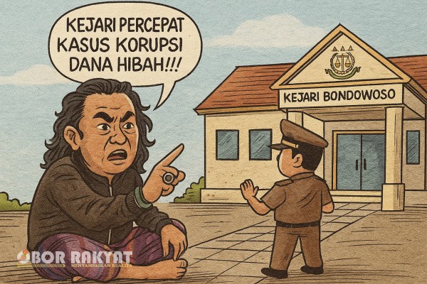 Bondowoso, Obor Rakyat — Lembaga Swadaya Masyarakat (LSM) Perkasa menuntut Kejaksaan Negeri (Kejari) Bondowoso untuk mempercepat proses hukum atas dugaan korupsi dana hibah Pemerintah Provinsi Jawa Timur tahun anggaran 2024. Dana tersebut dialokasikan untuk pengadaan seragam anggota Gerakan Pemuda Ansor (GP Ansor) Bondowoso, namun diduga mengalami penyimpangan serius.