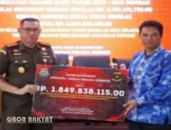 Kejari Sidoarjo Kembalikan Rp 1,8 Miliar Uang Korupsi ke Perumda Delta Tirta