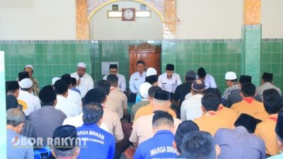 Petugas dan Warga Binaan Lapas Banyuwangi Kompak Gelar Doa Bersama untuk Keselamatan Negeri