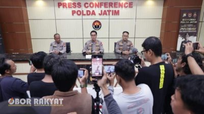 Polda Jatim Tindak Tegas Kerusuhan Anarkis, 580 Orang Diamankan, Kerugian Capai Rp124 Miliar