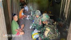 Satgas Yonif 521/DY Gelar Penyuluhan Kesehatan di Kampung Muaranawa, Jayapura: Warga Terbantu dengan Layanan Gratis