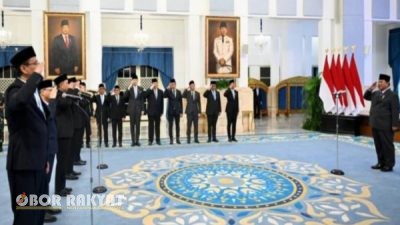 Presiden Prabowo Resmi Lantik Lima Menteri Baru di Kabinet Merah Putih, Satu Kementerian Baru Dibentuk