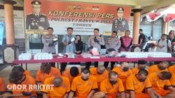 Polresta Banyuwangi Ungkap 37 Kasus Narkoba dalam Operasi Tumpas Semeru